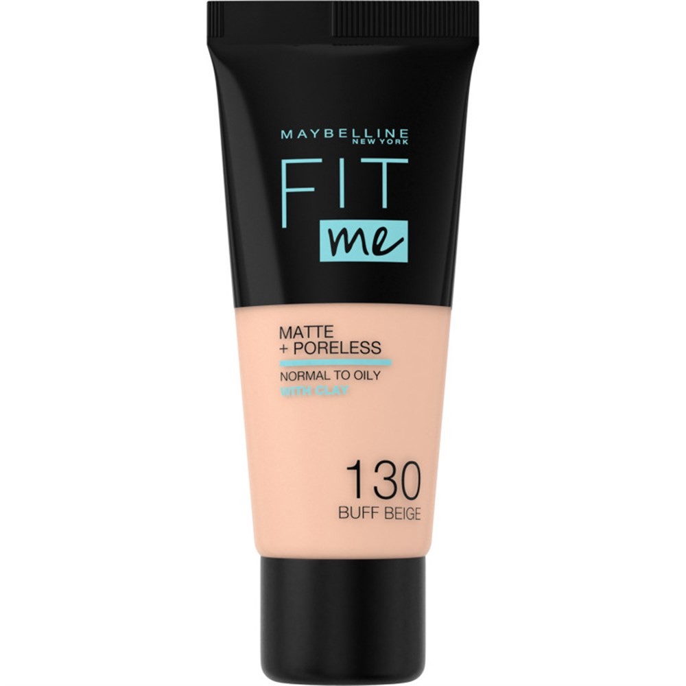 Maybelline New York Mat Fondöten Fit Me Matte Poreless Foundation 130