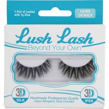 Lush Lash 3d İpek Kirpik Catwalk LU-625