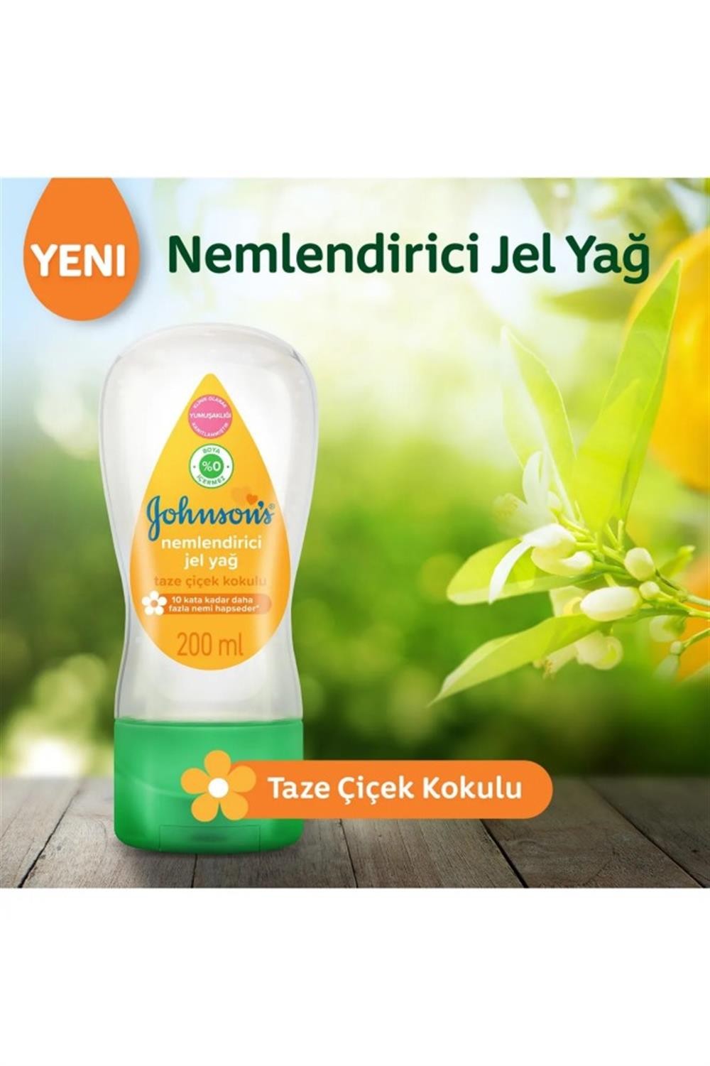 Johnsons Baby Nemlendirici Bebek Yağı Lightoil Sprey Normal 200 ml