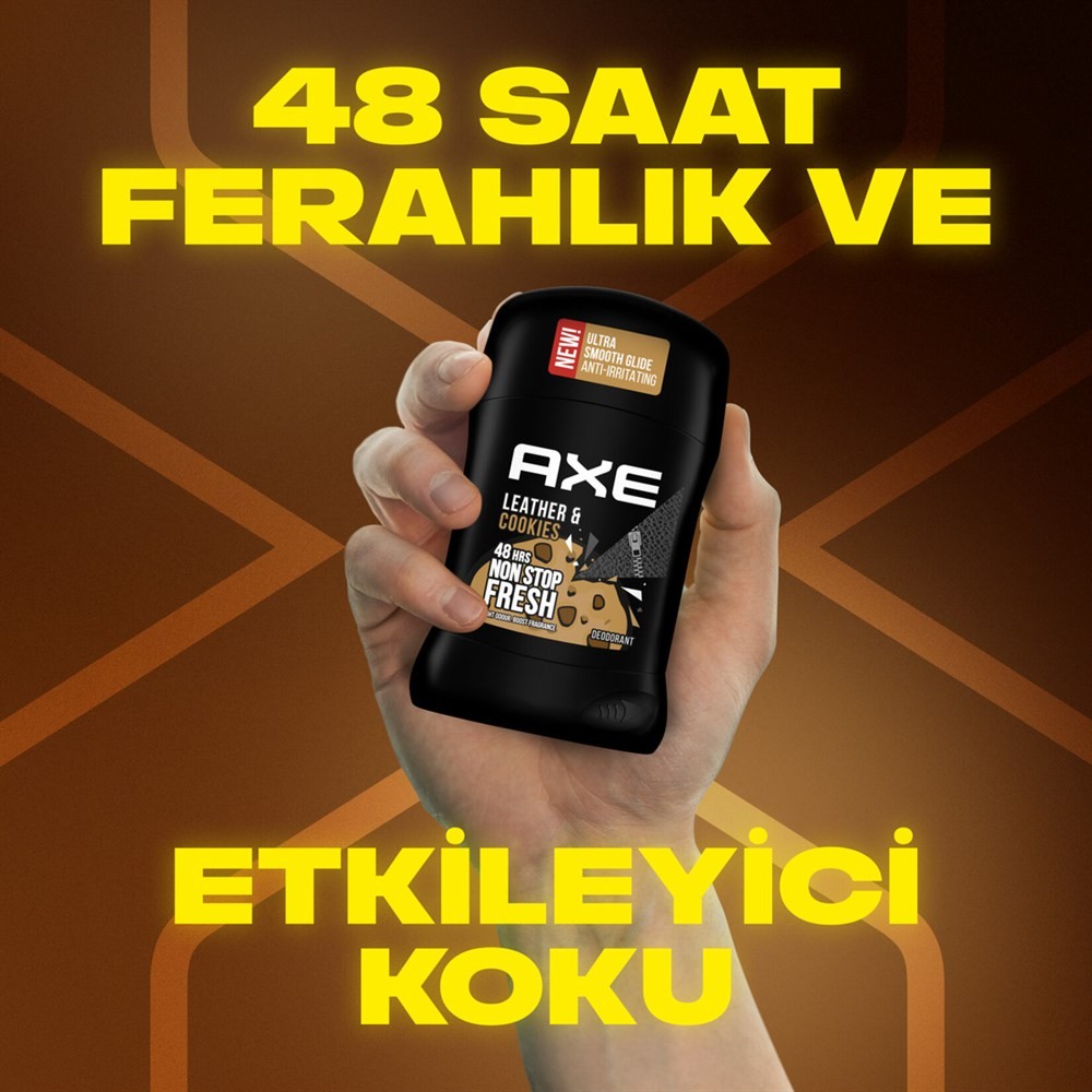 Axe Erkek Deodorant Stick Leather &amp; Cookies 50 ml