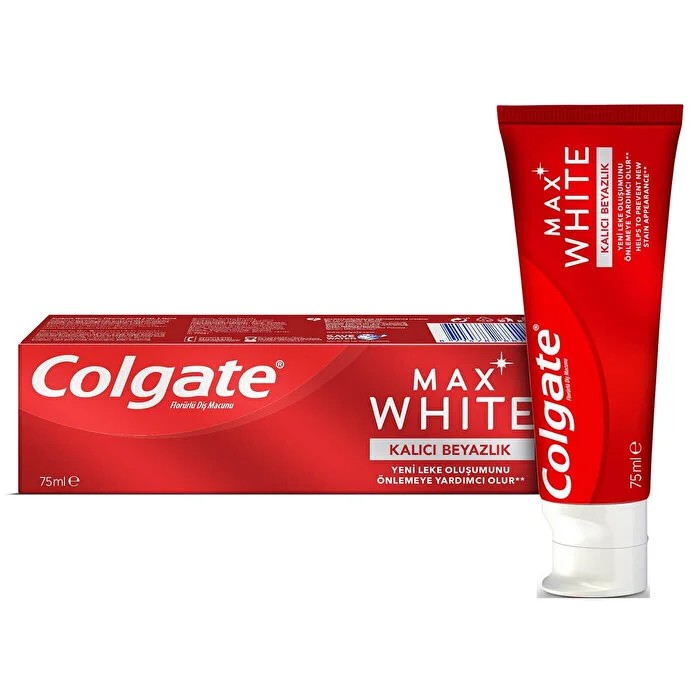 Colgate Diş Macunu Max White Kalıcı Beyazlık 75 ml