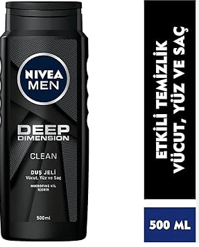 Nivea Duş Jeli Deep Dimension 500 ml