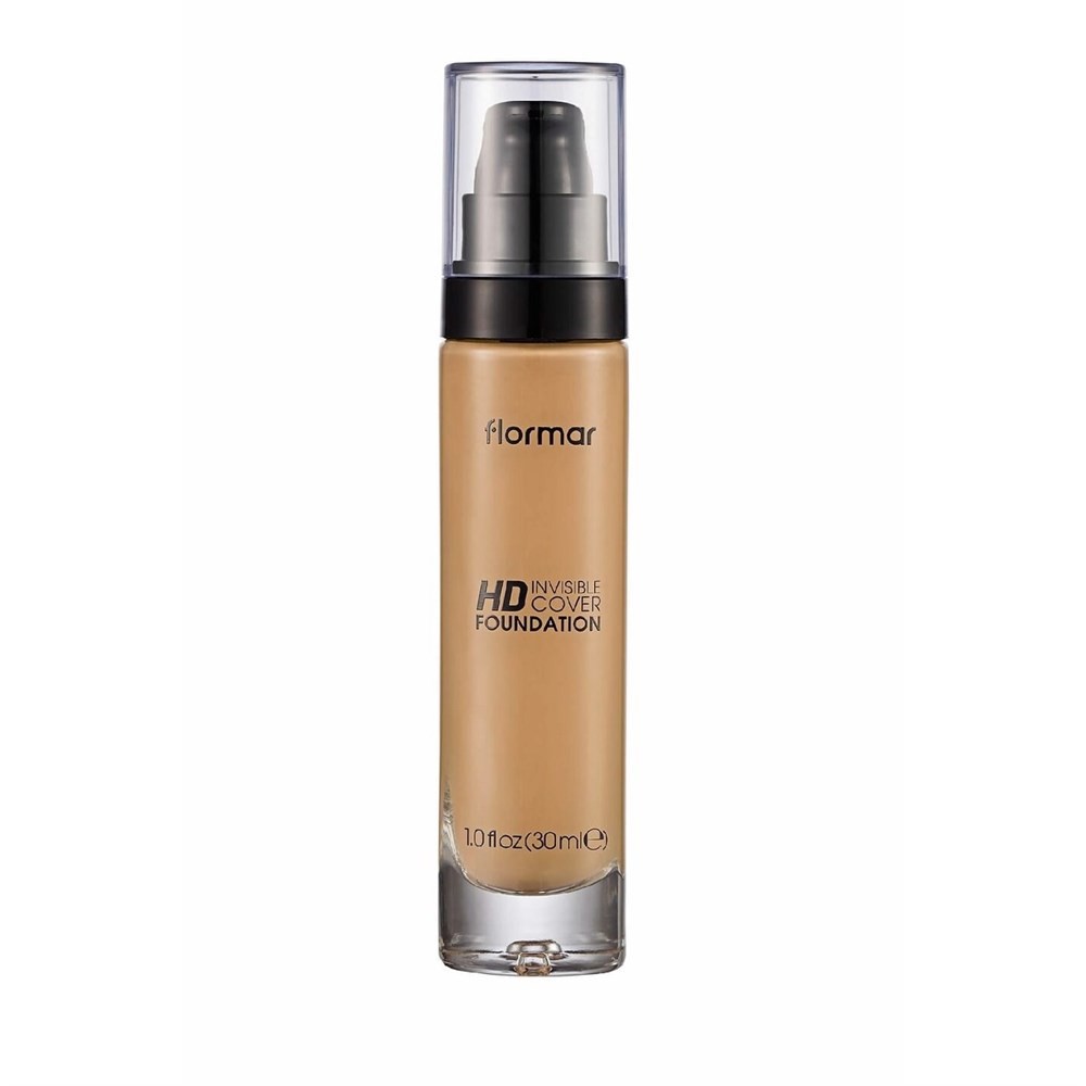 Flormar Fondöten - Invisible Cover HD Foundation No:100 Medium Beige