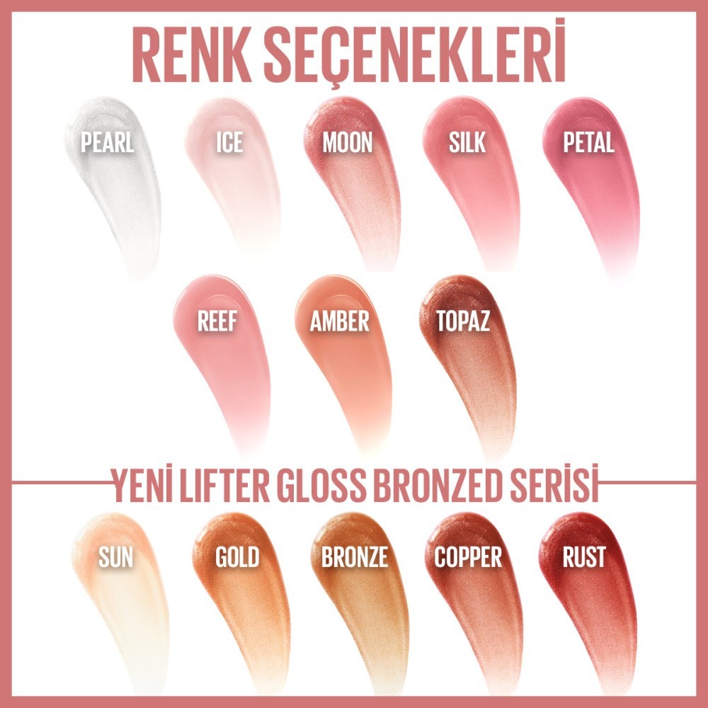 Maybelline New York Lifter Gloss Nemlendirici Dudak Parlatıcısı - 019 Gold