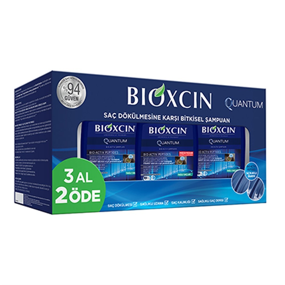 Bioxcin Quantum Yağlı Şampuan 3Al 2 Öde 300 ml