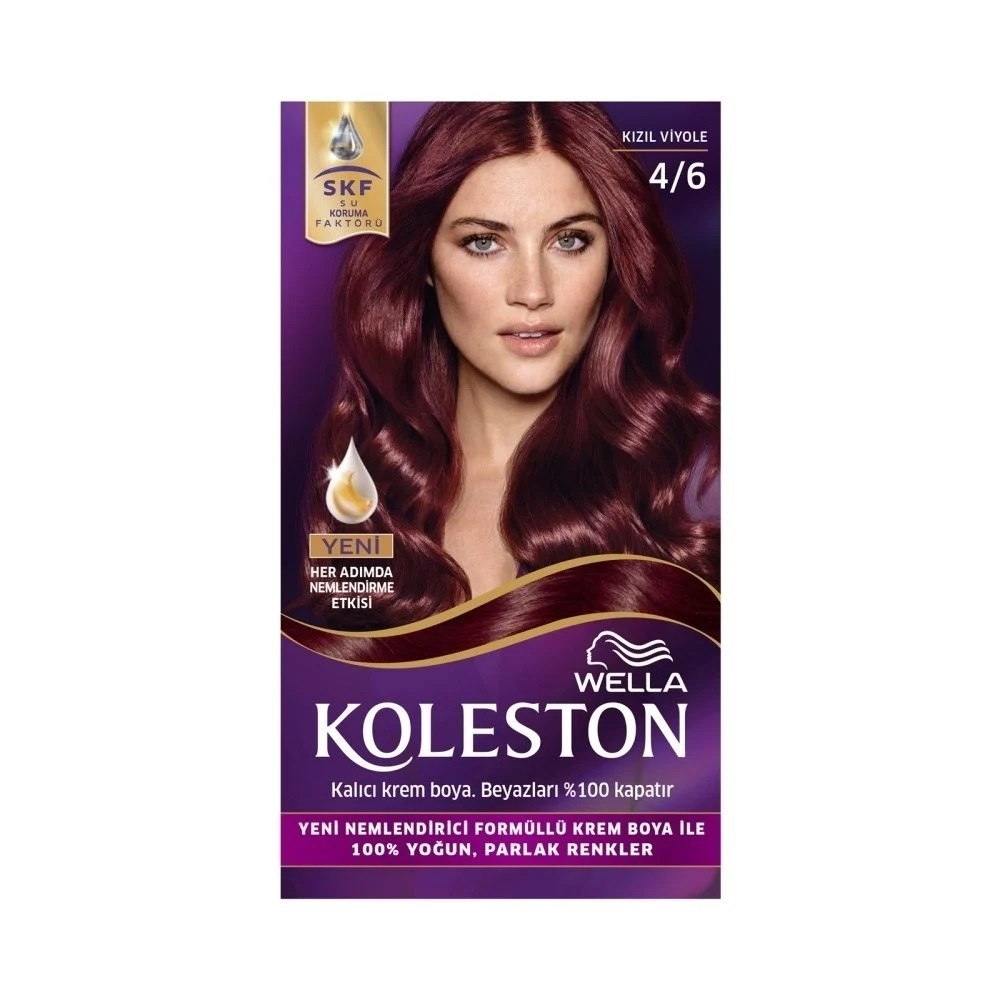 Koleston Kit Saç Boyası - 4/6 Kızıl Viyole