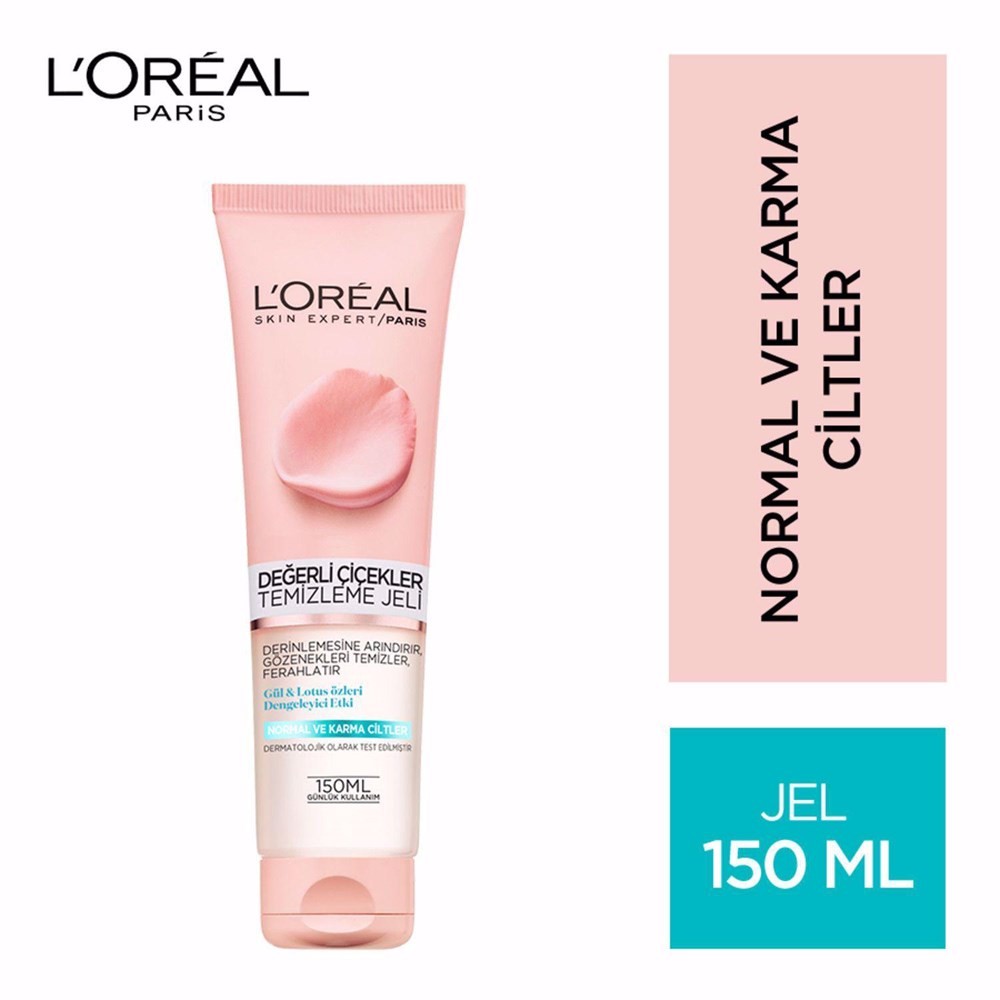 Loreal Paris Değerli Çiçekler Temizleme Jeli 150 ml