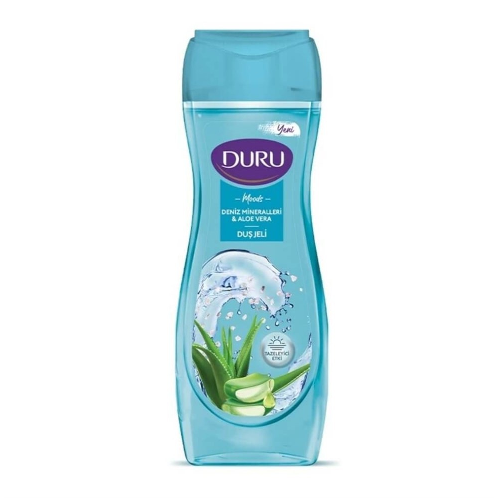 Duru Moods Duş Jeli Deniz Minerali &amp; Aloe Vera Özlü 450 ml