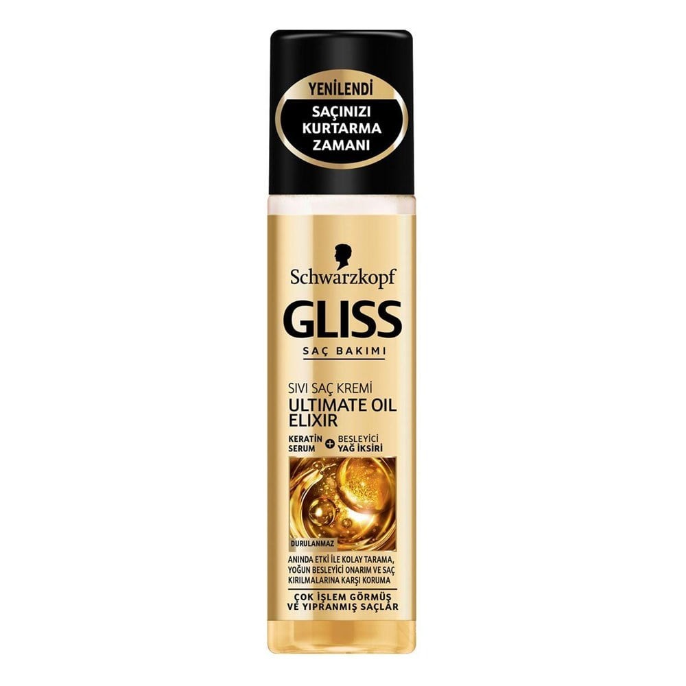 Gliss Sıvı Saç Bakım Kremi Ultimate Oil Elixir 200 ml