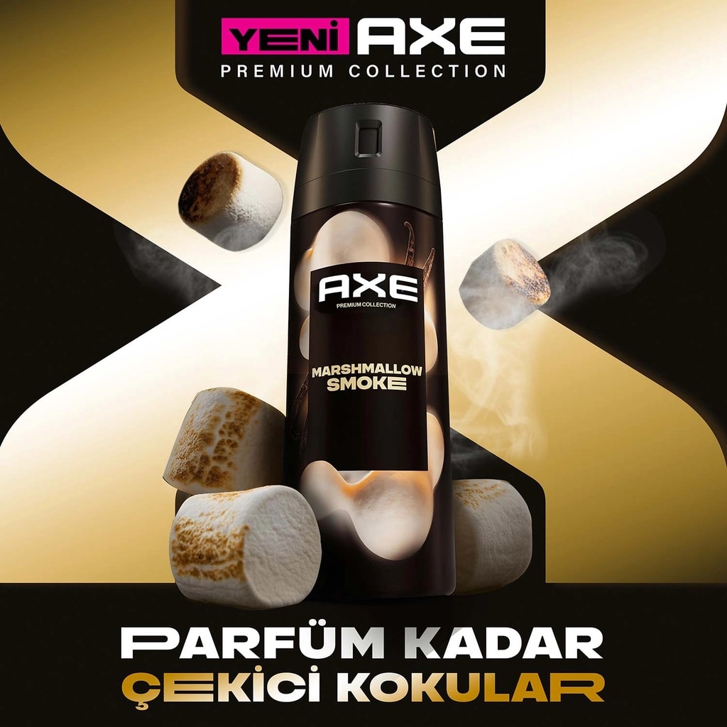 Axe Premium Collection Erkek Sprey Deodorant Marshmallow Smoke 150 ml