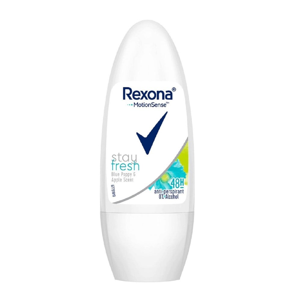 Rexona Roll On Deodorant Stay Fresh Blue Poppy Apple 50 ml