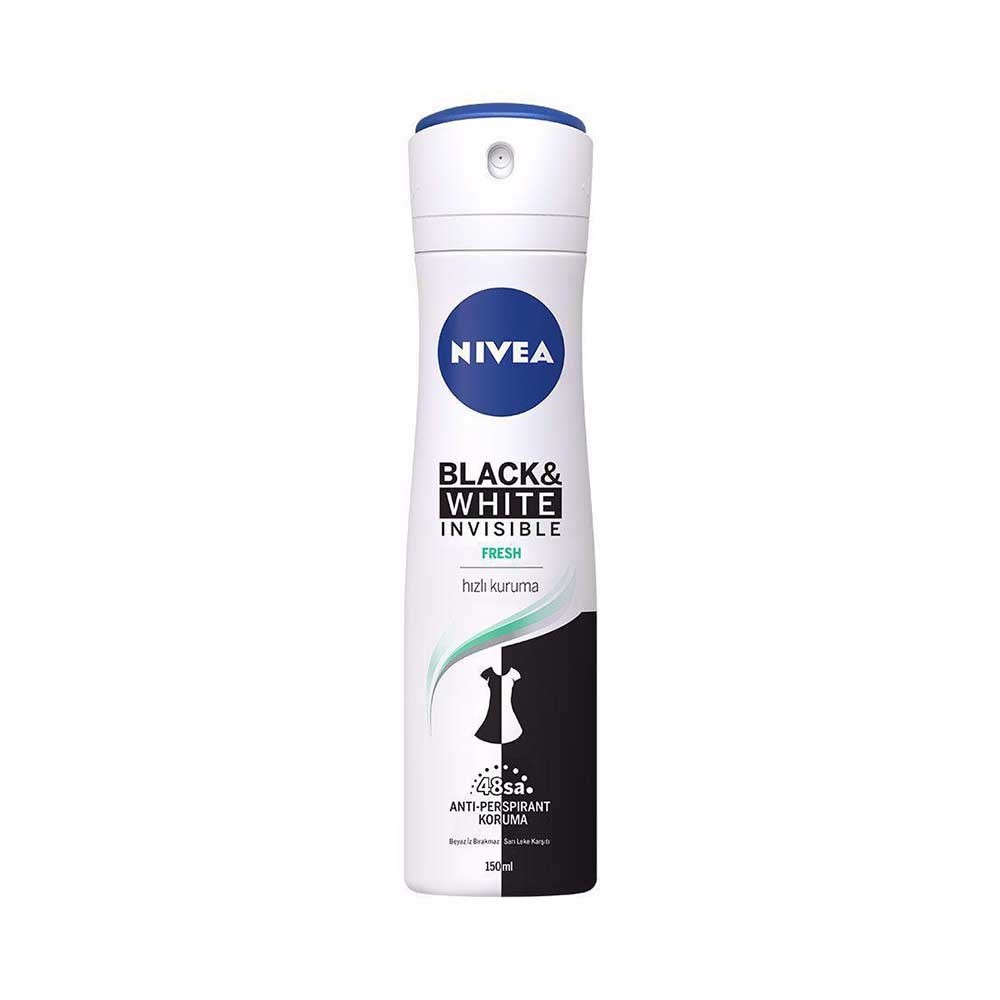 Nivea Deodorant Invisible Black &amp; White 150 ml