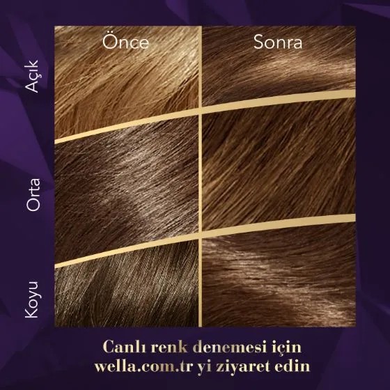Wella Koleston Supreme Saç Boyası 5/0 Açık Kahve
