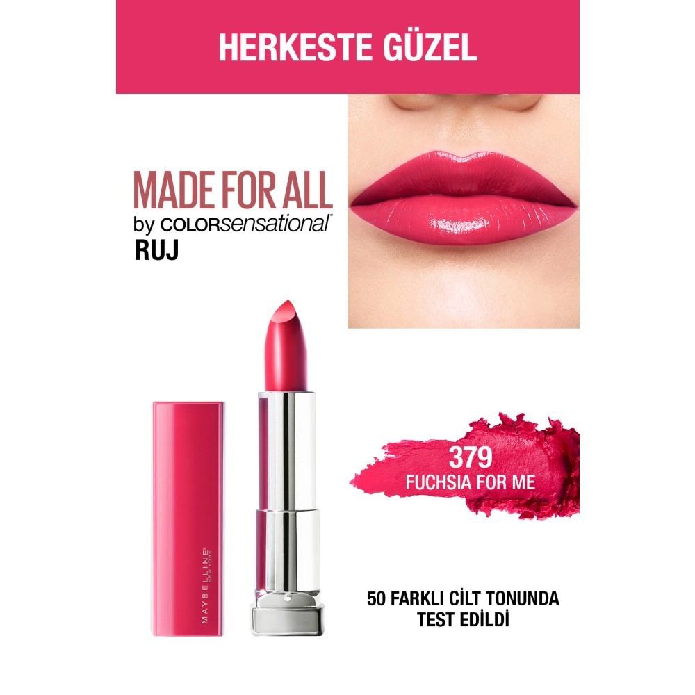 Maybelline New York Ruj Color Sensational Made For All Lipstick 379