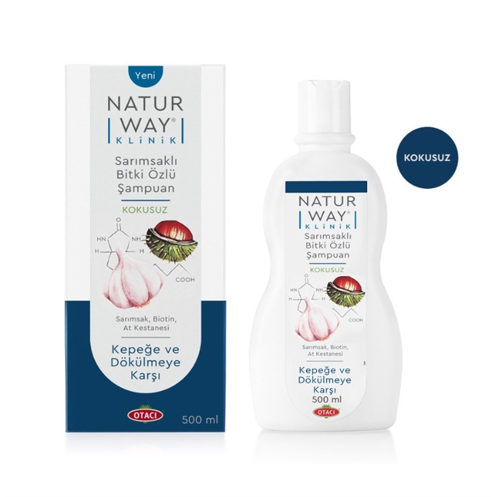 Otacı Şampuan - Natur Way Klinik Sarımsak Özlü 500 ml