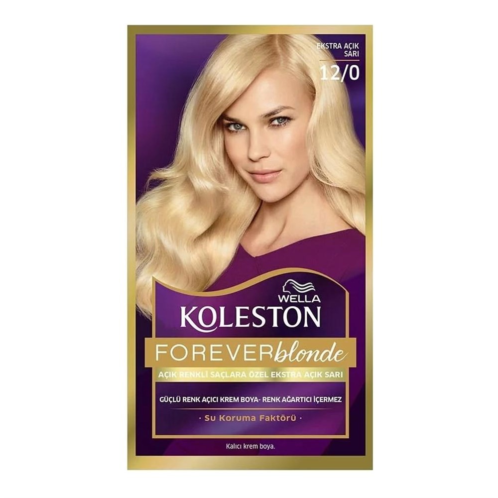 Koleston Forever Blonde Kalıcı Set Krem Saç Boyası 12/0 Ekstra Açık Sarı