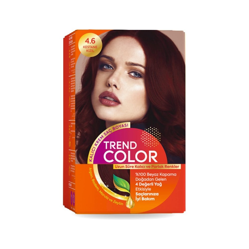 Trend Color Kit Saç Boyası 4.6 Kestane Kızıl 50 ml