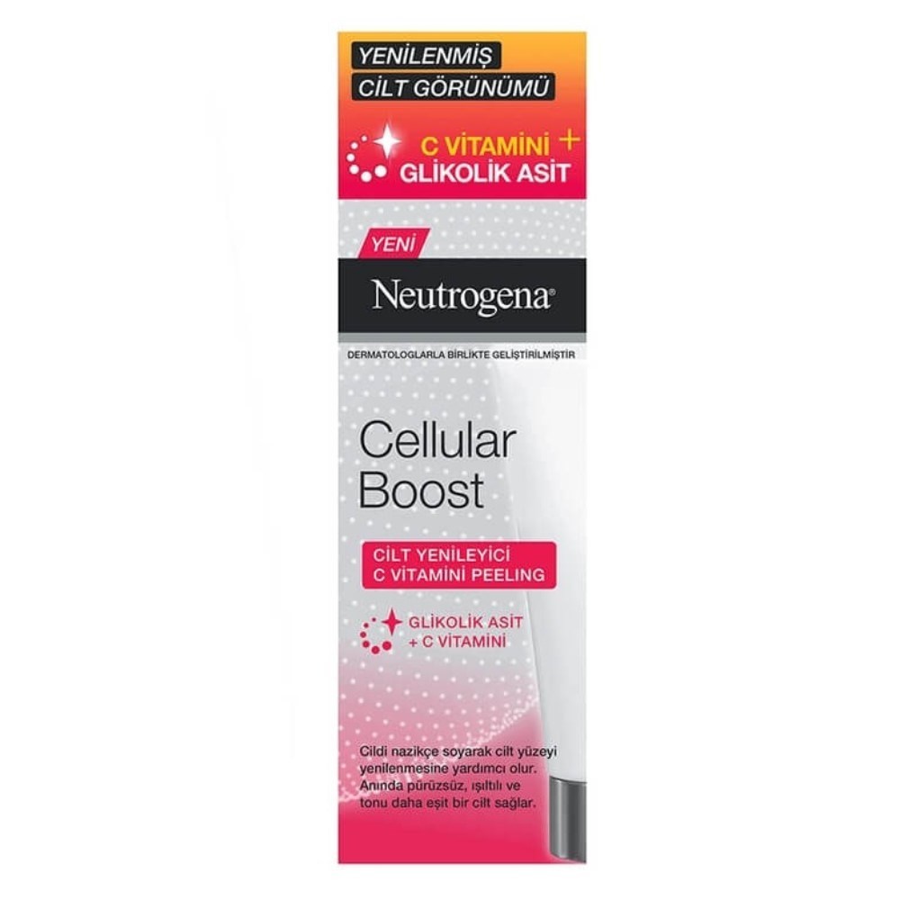 Neutrogena C Vitamini İçeren Peeling Cellular Boost 75 ml