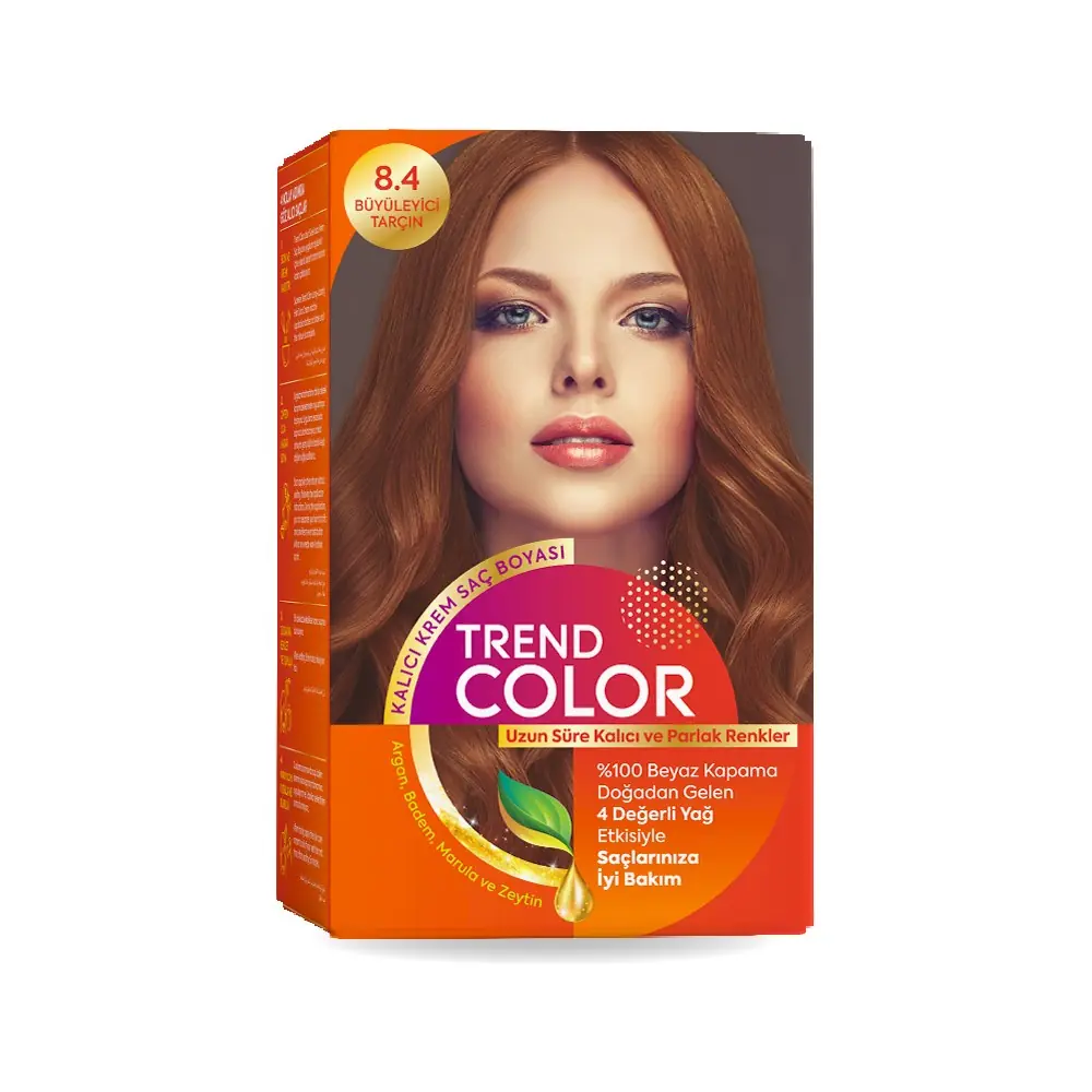 Trend Color Kit Saç Boyası 8.4 Büyüleyici Tarçın 50 ml | TREND COLOR