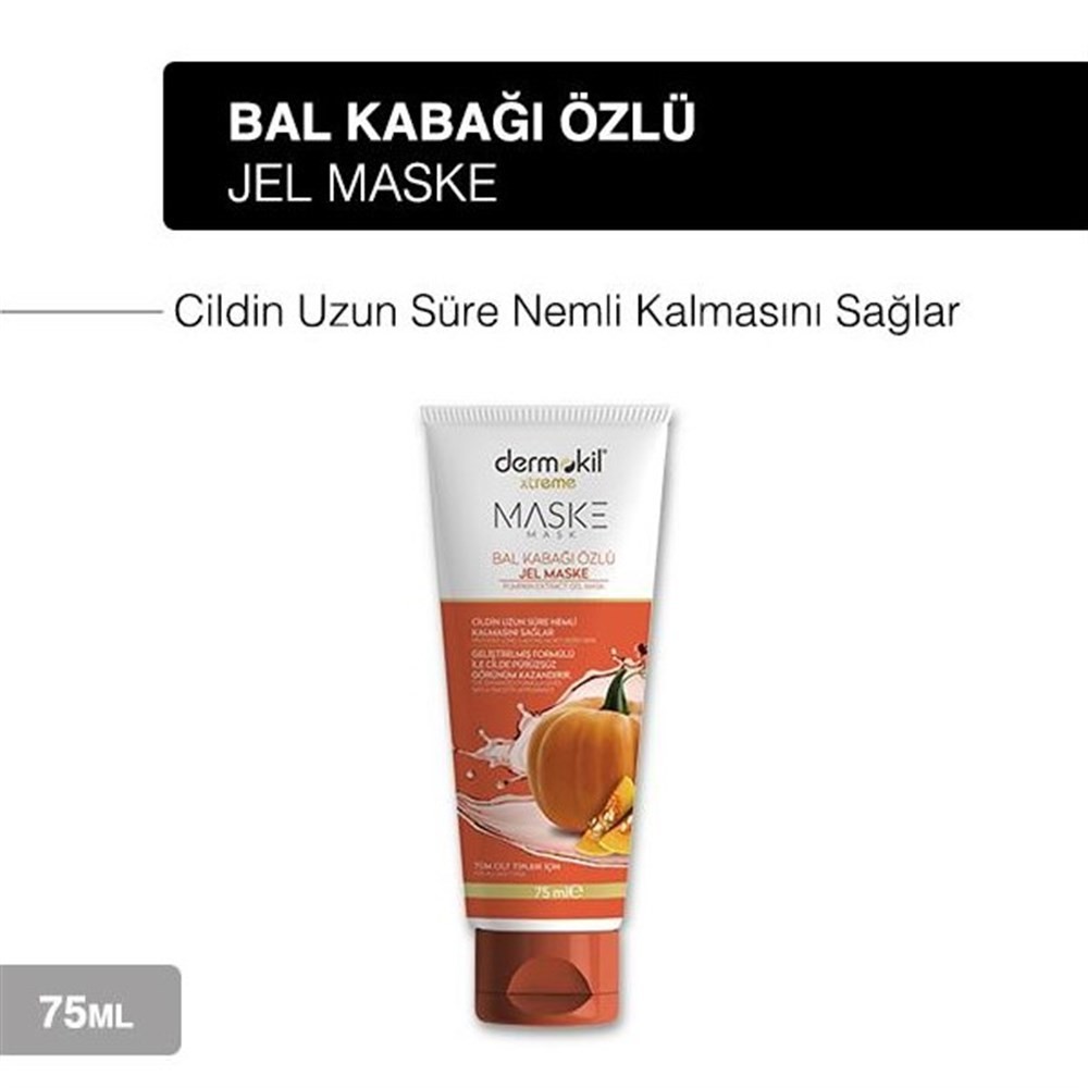 Dermokil Jel Yüz Maskesi Bal Kabağı Özlü 75 ml