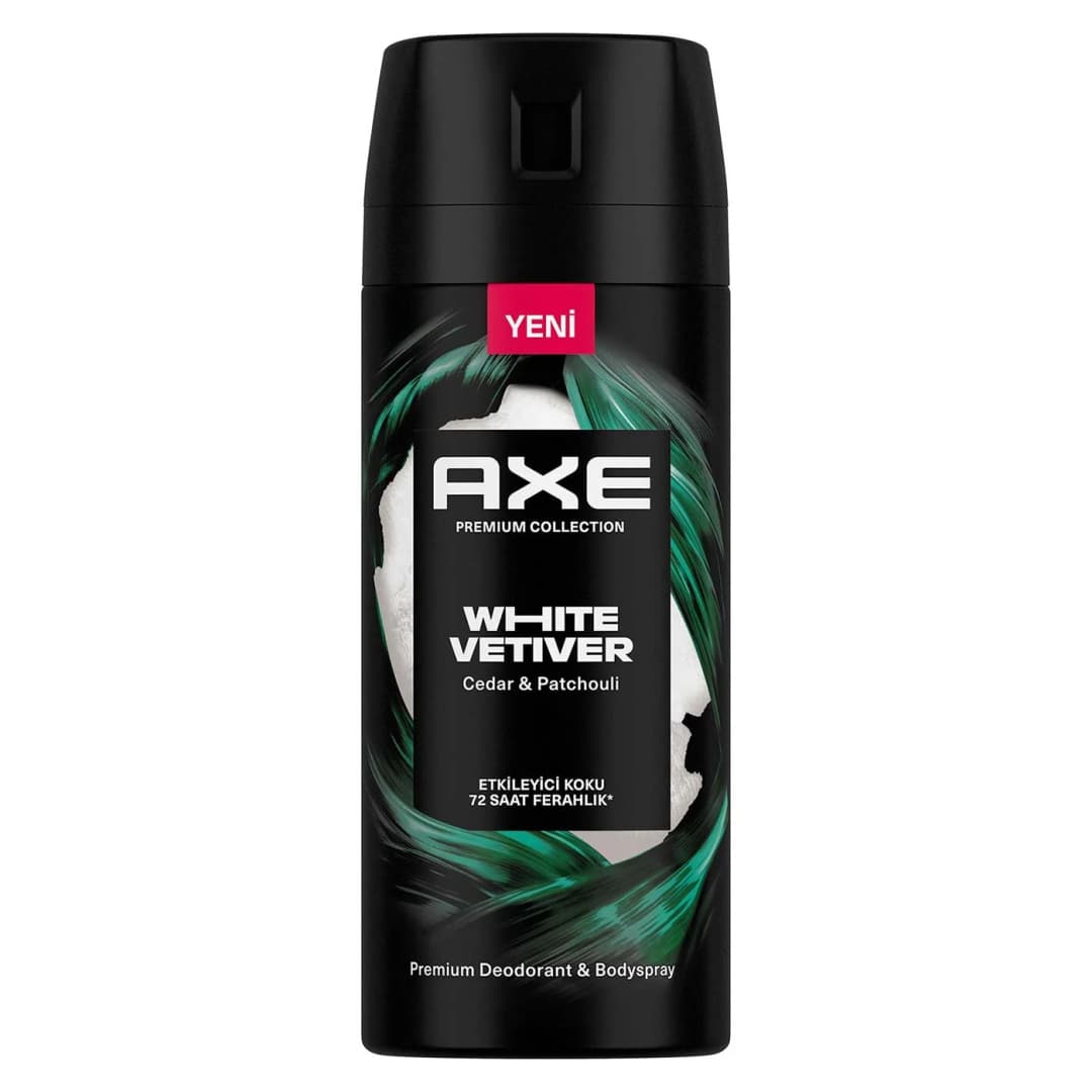 Axe Premium Collection Erkek Sprey Deodorant White Vetiver 150 ml