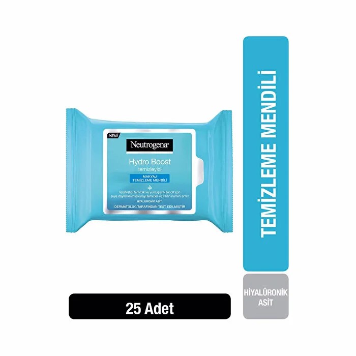 Neutrogena Makyaj Temizleme Mendili Hydroboost 25'li