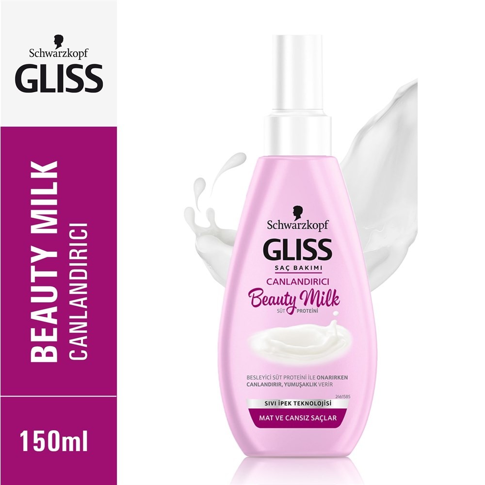 Schwarzkopf Gliss Canlandırıcı Bakım Sütü - Beauty Milk 150 ml