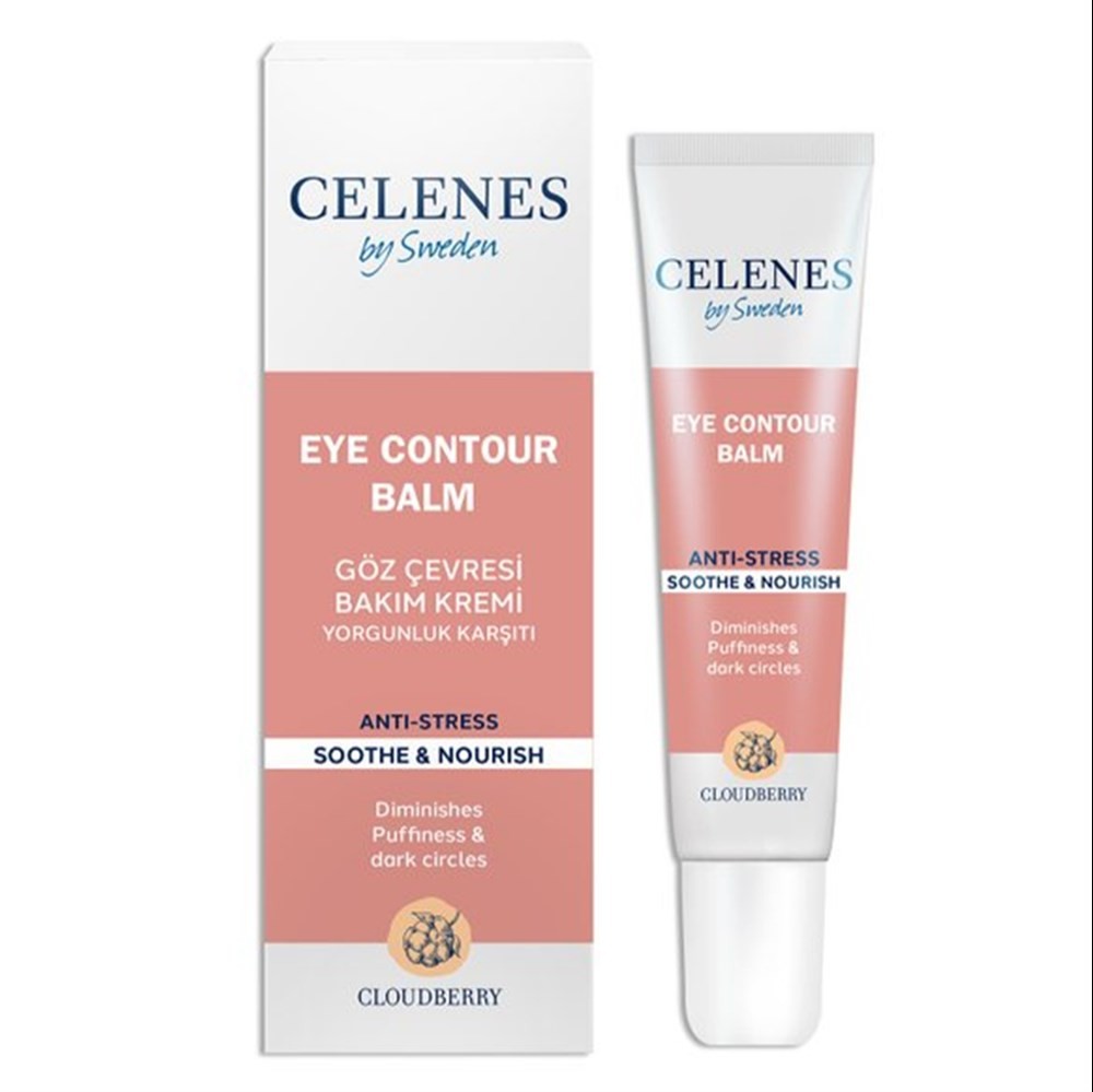 Celenes By Sweeden Cloudberry Göz Çevresi Bakım Kremi Kuru ve Hassas Cilt 15 ml