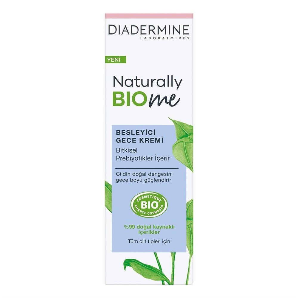 Diadermine Besleyici Gece Kremi Naturally Bio-Me 50 ml