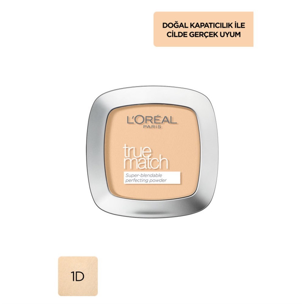 Loreal Paris Pudra True Match Powder 1.D/1.W Golden Ivory