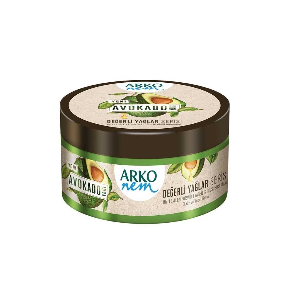 Arko Nem Krem Değerli Yağlar Avokado 250 ml