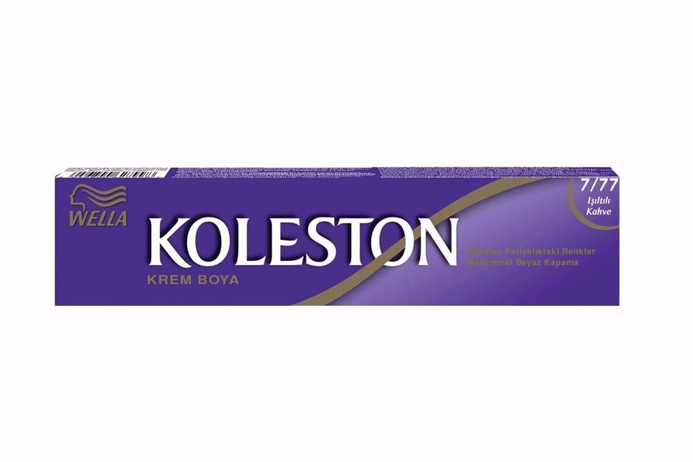 Koleston Tüp Saç Boyası 7/77 Işıltılı Kahve