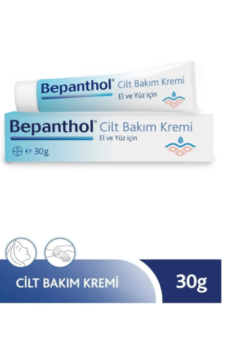 Bepanthol Cilt Bakım Kremi 30 gr + Dudak Bakım Kremi 7.5 gr