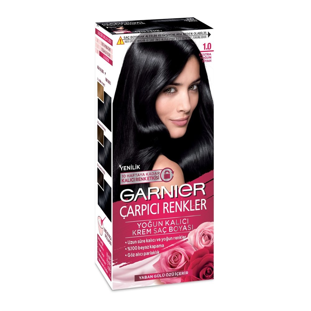 Garnier Color Naturals Saç Boyası 1/0 Extra Yoğun Siyah