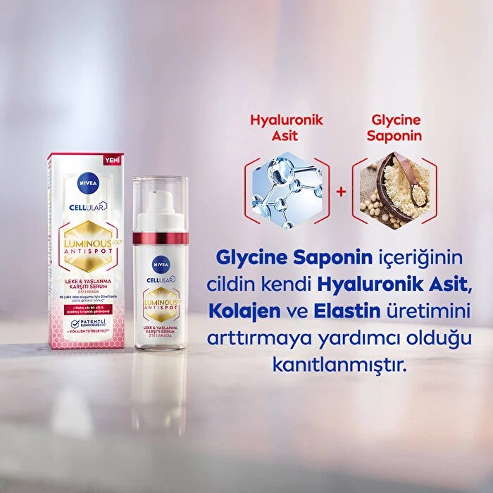 Nivea Cellular Luminous630 Leke & Yaşlanma Karşıtı Serum 30 ml