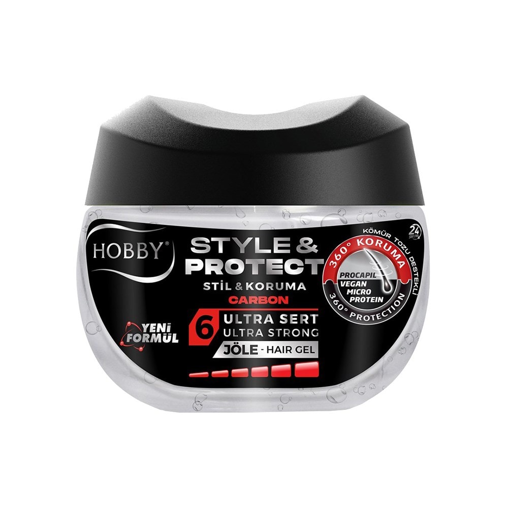 Hobby Jöle Style & Protect Carbon 360° Koruma 6 Ultra Sert 400 ml