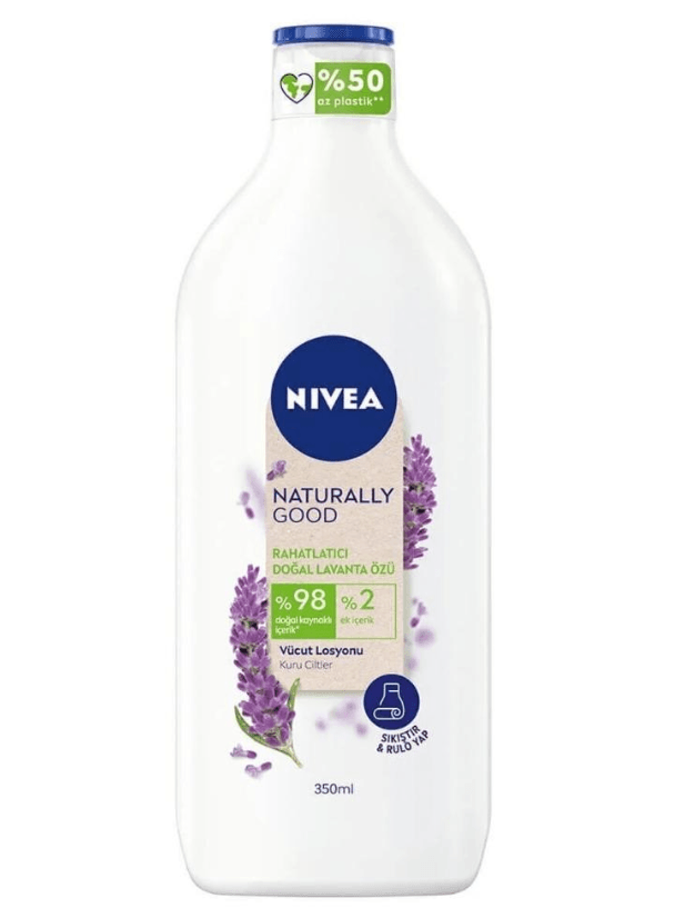 Nivea Naturally Good Vücut LosyonuAloevera &amp; Lavanta Özlü 350 ml