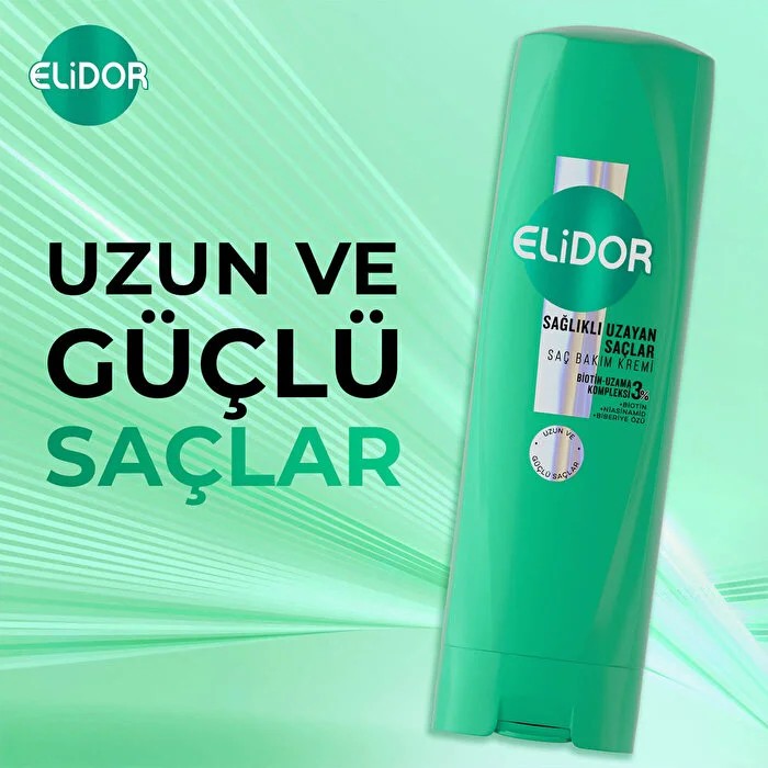 Elidor Saç Bakım Kremi Sağlıklı Uzayan Saçlar 350 ml