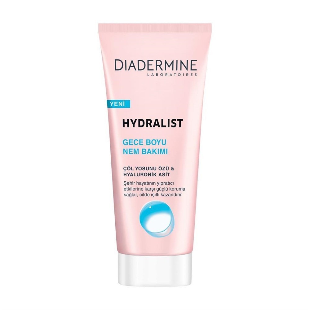 Diadermine Gece Nem Bakım Kremi - Hydralist 100 ml