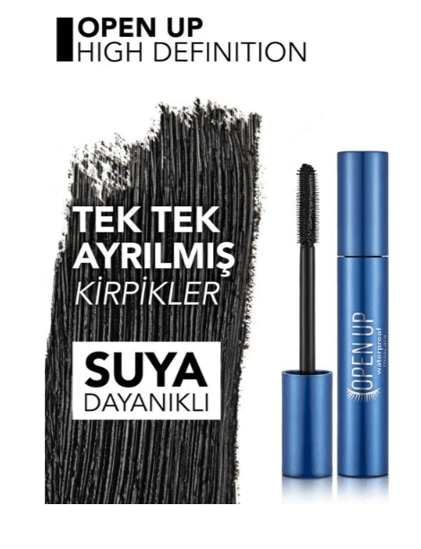 Flormar Siyah Maskara - Triple Action Mascara Black