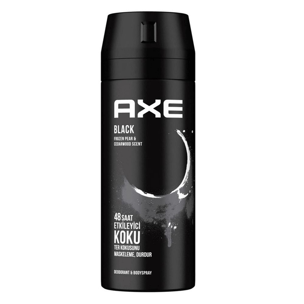 Axe Men Black Bodyspray Erkek Deodorant 150 ml