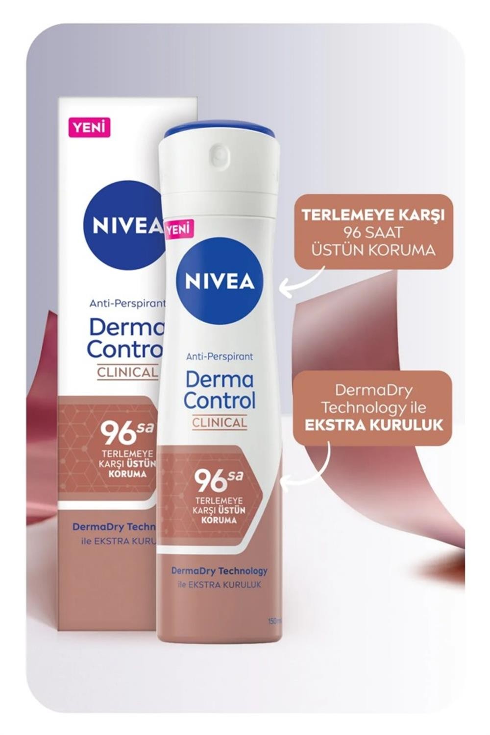 Nivea Woman Clinical Derma Protect Roll On Kadın Deodorant 150 ml