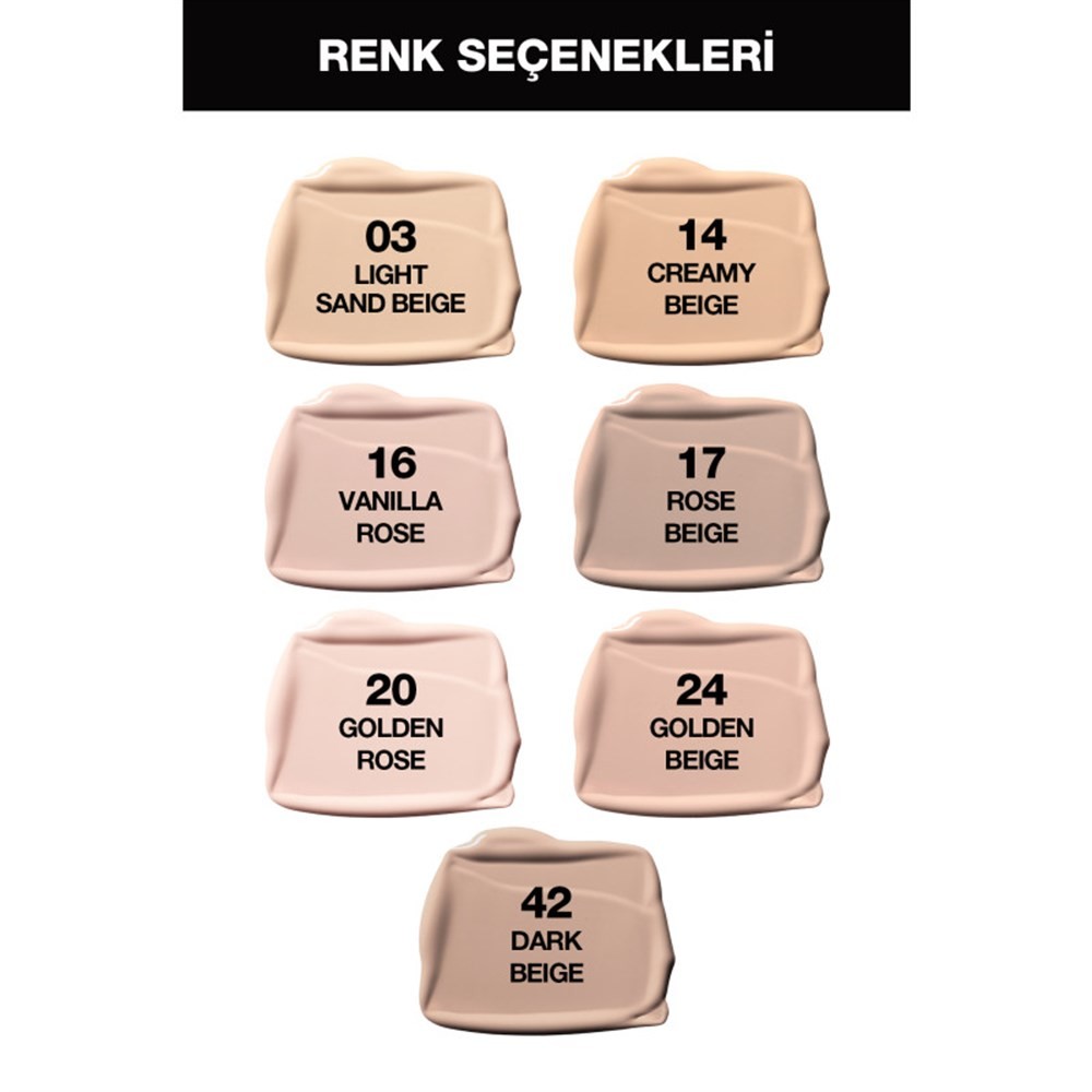 Maybelline New York Nemlendirme Etkili Fondöten Affinitone Foundation 24 Golden Beige