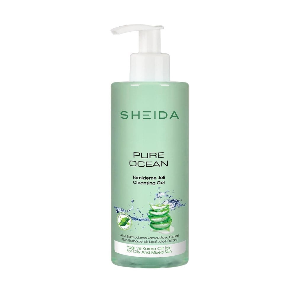 Sheida Pure Ocean Temizleme Jeli - Cleansing Gel Karma ve Yağlı Ciltler İçin 250 ml