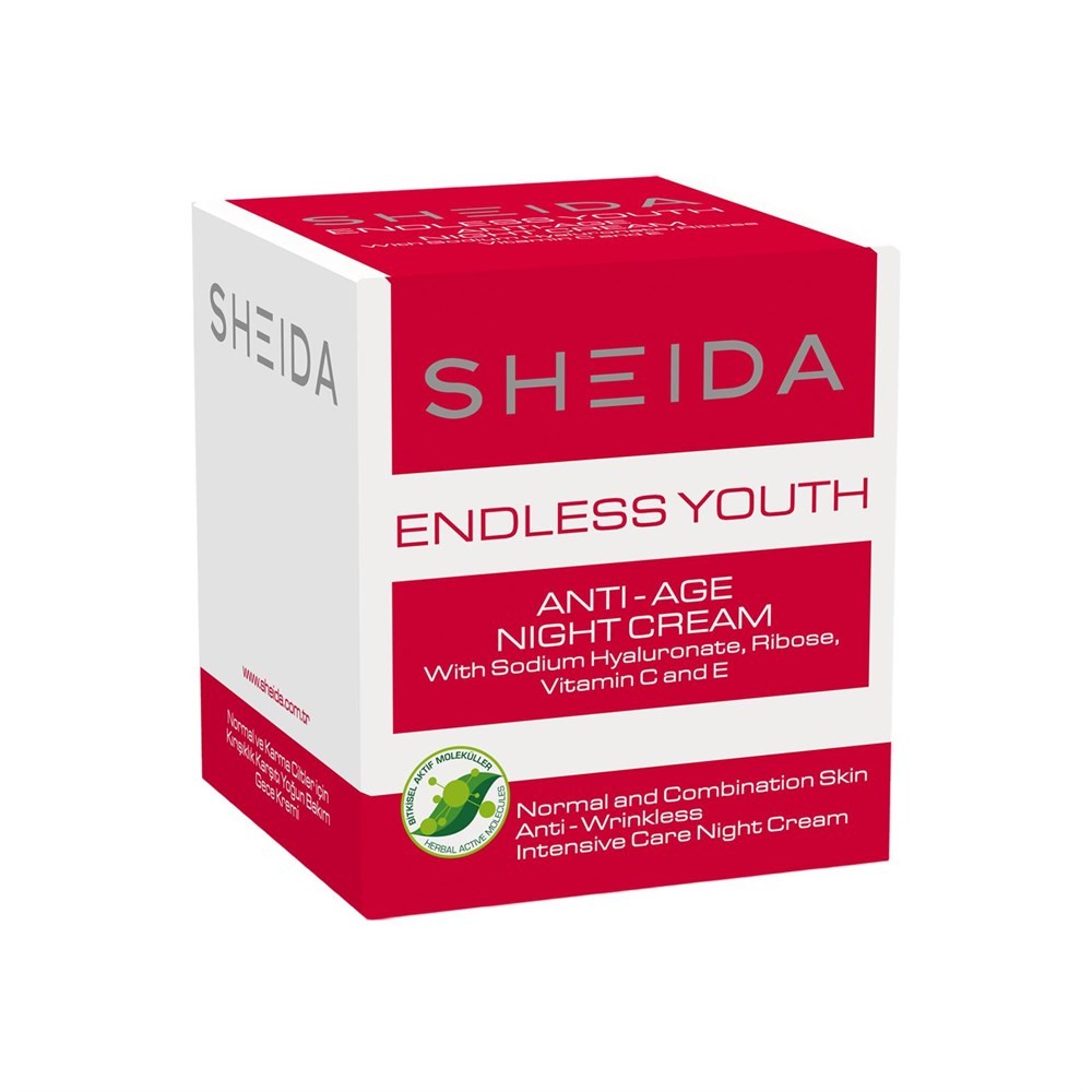 Sheida Endless Youth Yaşlanma Karşıtı Gece Kremi - Anti-Age Night Cream 50 ml