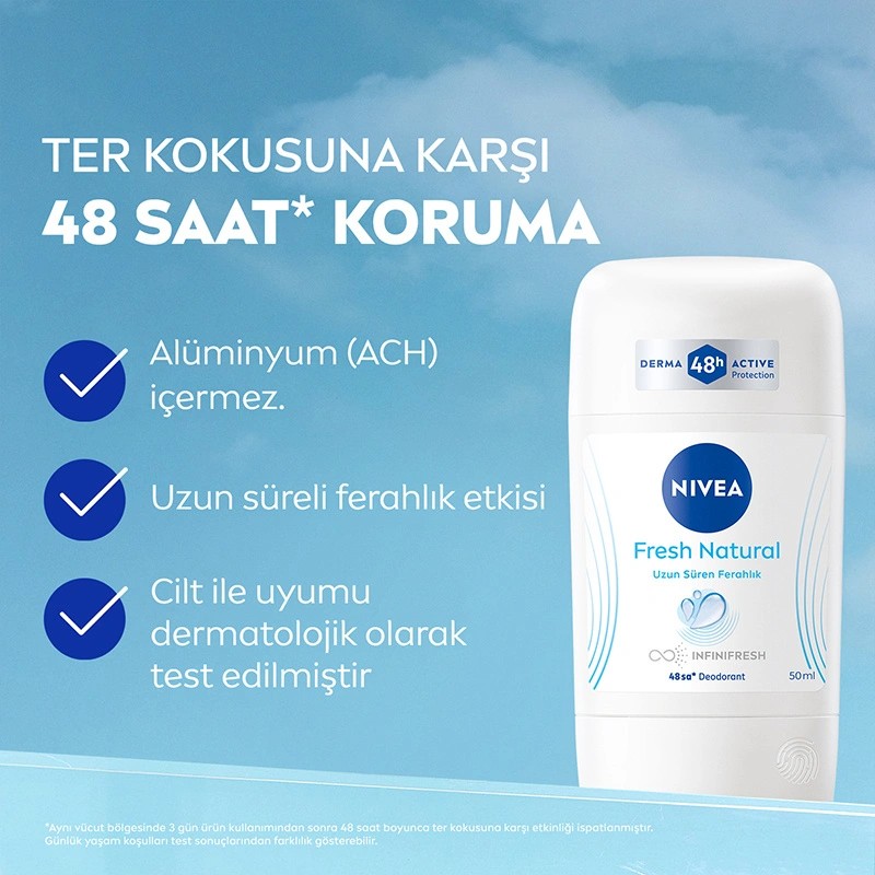 Nivea Women Fresh Stick Kadın Deodorant 50 ml