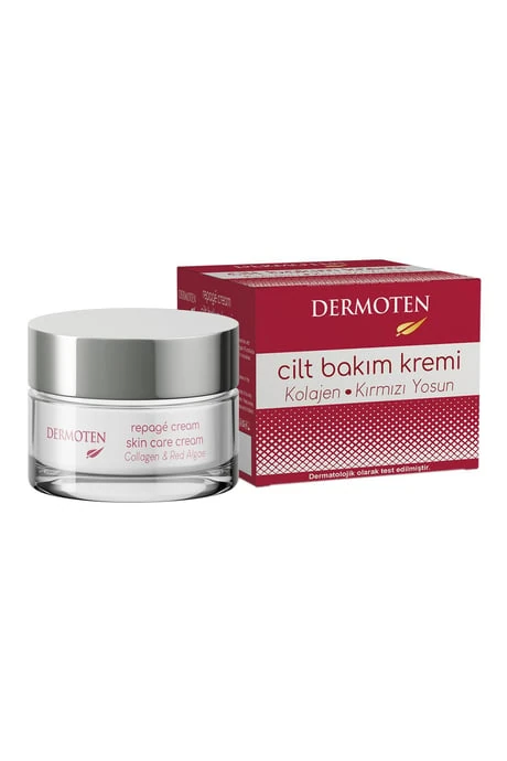 Dermoten Cilt Bakım Kremi 50ml Kolajen&Kırmızı Yosun