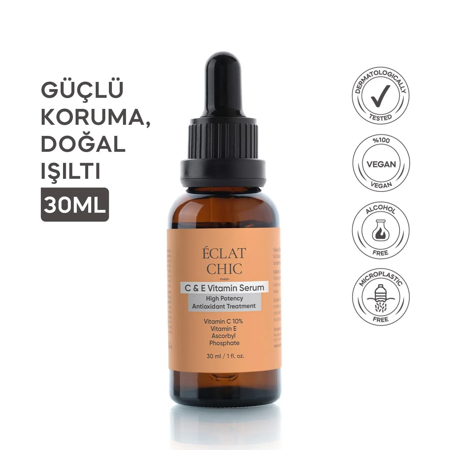 Eclat Chıc Cilt Bakım Serumu 30ml Vitamin C & E