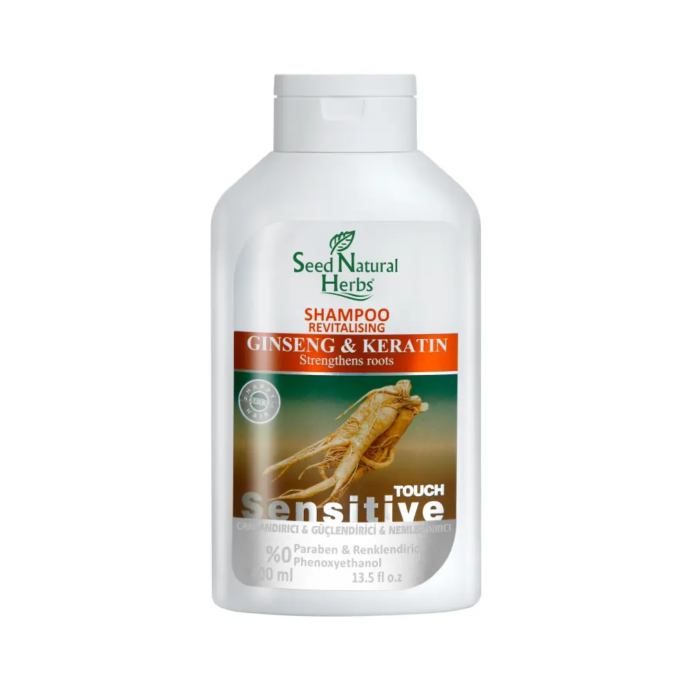 Seed Natural Herbs Ginseng & Keratin Şampuan 400 Ml