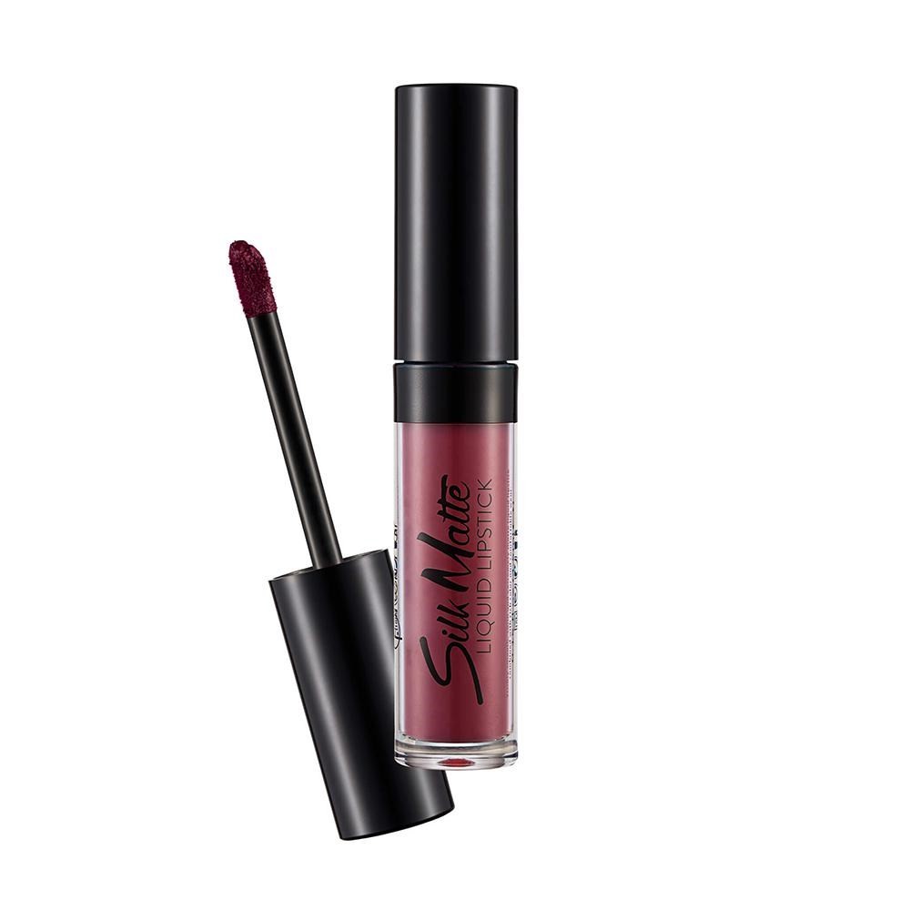 Flormar Likit Mat Ruj - Silk Matte Liquid Lipstick 015 Pretty Plum